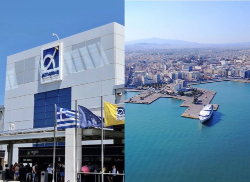 Athens airport to Piraeus port/city private transfer