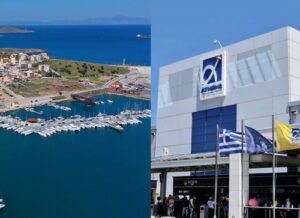 Private transfer car from Lavrio port to Athens airport