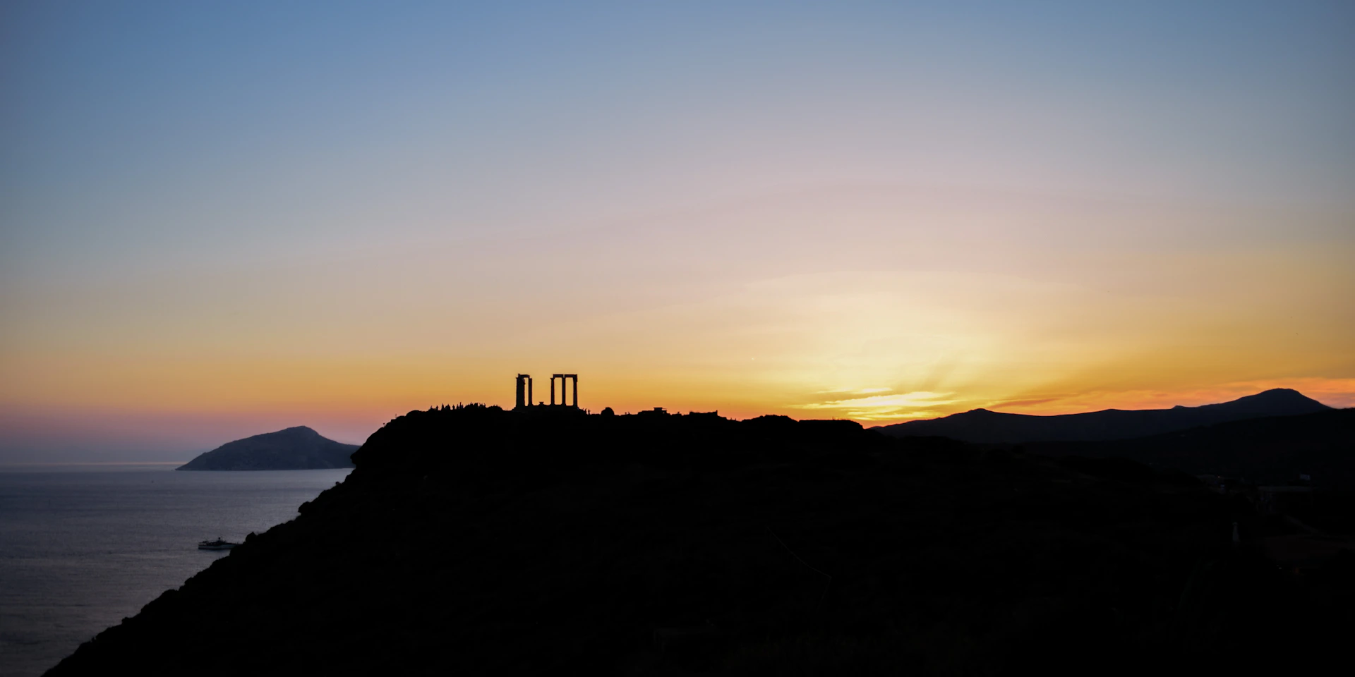 Cape Sounio and the Temple of Poseidon, 70 km from Athens