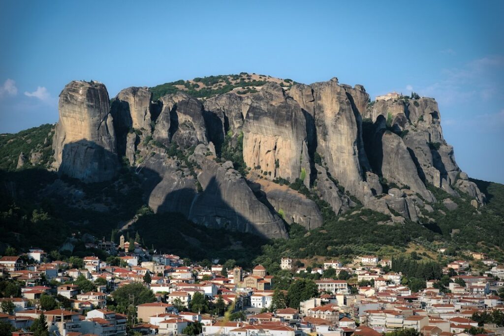 Meteora rock formations and monasteries — illustrative destination photograph